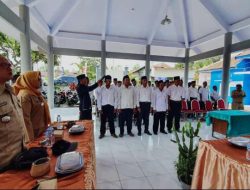 Camat Probo Nugroho SH Melantik Anggota BPD se Kecamatan Sumber Wringin Masa Bakti 2024-2032