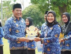 HUT Korpri, Plt. Bupati Sidoarjo Sampaikan Pesan Presiden Prabowo untuk ASN di Sidoarjo