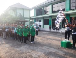 Perkuat Soliditas, Keluarga Besar Kodim Bojonegoro Gelar Jalan Sehat Bersama