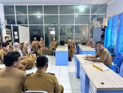 Kadis Kominfo Lampung Utara Pimpin Rapat Staf Bulanan, Tekankan Kedisiplinan dan Kinerja