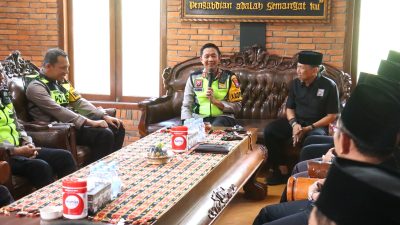 Kapolres Silaturahmi ke Perguruan Silat di Bojonegoro