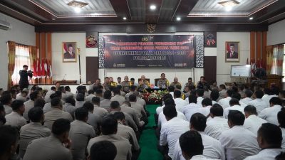 Kapolres Wonogiri Kumpulkan Jajarannya Berikan Arahan Terkait Pengamanan Pilkada 2024