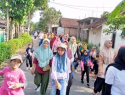 Memperingati Hari Pahlawan, Pemuda Tangsil Wetan Mengadakan Jalan Jalan Sehat
