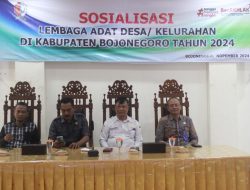 Pemkab Bojonegoro Gelar Sosialiasi Lembaga Adat Desa, Lestarikan Kearifan Lokal