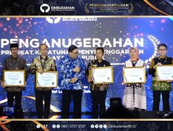 Pemkab Bojonegoro Raih Penghargaan Terbaik Ke-5 Nasional Kepatuhan Penyelenggaraan Pelayanan Publik
