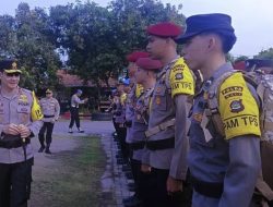 Polda Bali Gelar Apel Pergeseran Pasukan, Terjunkan Personel PAM TPS ke Daerah Titik Rawan Konflik Saat Pilkada 2024