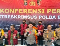 Polda Bali Tangkap Bos Pegadaian Ilegal, Amankan 3 Mobil dan 21 Motor