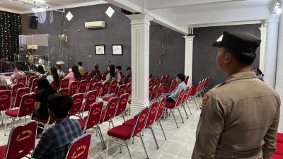 Polisi Sidoarjo Ajak Umat Kristen Turut Wujudkan Kedamaian Jelang Pilkada 2024