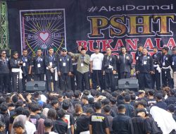 Polres Wonogiri Amankan Aksi Damai Warga PSHT
