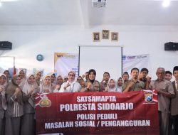Polresta Sidoarjo Peduli Masalah Sosial Terbukanya Lapangan Kerja