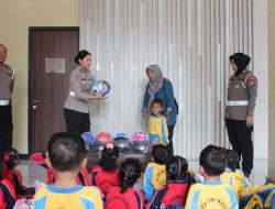 Satlantas Polresta Sidoarjo Edukasi Tertib Lalu Lintas Sejak Dini