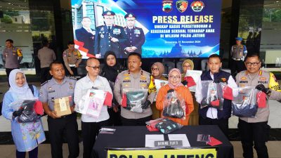 Ungkap Kasus Pelecehan di Purworejo, Polda Jateng Tindak Tegas Tiga Pelaku Anak Dibawah Umur