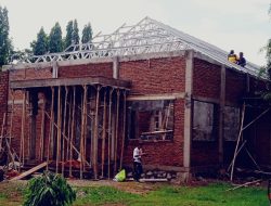 Abaikan Aturan K3, Proyek Pembangunan Gedung Dishub Bondowoso Lepas dari Pengawasan Dinas Terkait