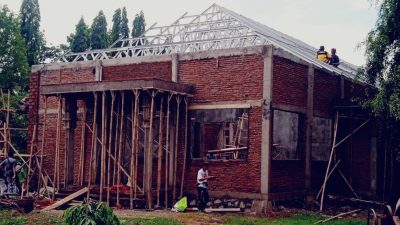 Abaikan Aturan K3, Proyek Pembangunan Gedung Dishub Bondowoso Lepas dari Pengawasan Dinas Terkait