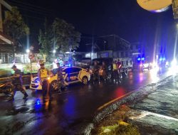 Amankan Perayaan Natal, Polres Wonogiri Gelar Patroli Skala Besar