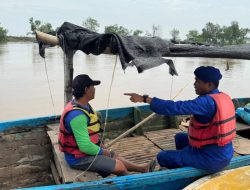 Cuaca Ekstrim, Polisi Jaga Keamanan Libur Nataru di Wisata Perairan Sidoarjo