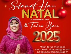 Kajati Jatim Mia Amiati Beri Pesan Damai Natal