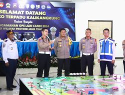 Kapolda Jateng Cek Gerbang Kalikangkung, Pastikan Kelancaran Arus Mudik Nataru 2024