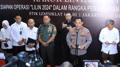 Kapolri Pastikan Pengamanan 61 Ribu Objek untuk Nataru 2024, TNI-Polri Siapkan 2.794 Posko