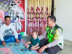 Kapolsek Kanor Sambangi Sesepuh Perguruan Silat IKS di Desa Sedeng