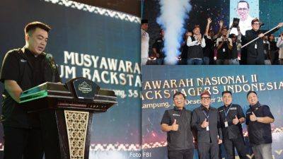 Ketua Forum Backstagers Indonesia Menyebut Lampung Sukses Jadi Tempat Penyelenggaraan Munas II