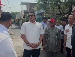 Antisipasi Banjir, Mas Pj. Didampingi Kadis PUPR Perakim Kota Mojokerto Lakukan Sidak di Balongrawe