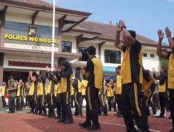 Perkuat Sinergitas, Polres Wonogiri Gelar Olahraga Bersama TNI Polri dan Forkopimda