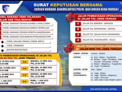Polda Jateng Imbau Pengendara Patuhi Pembatasan Kendaraan Barang Mulai Jumat, 20 Desember 2024