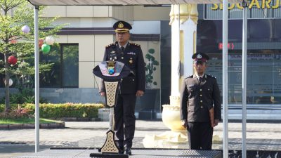 Polresta Sidoarjo Gelar Upacara Hari Bela Negara ke-76