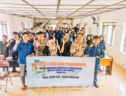 Polsek Nguntoronadi Sosialisasi Pencegahan Penyalahgunaan Narkoba