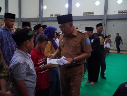 Sebanyak 102 Anak Yatim Mendapat Santunan, Rangkaian BRB 2024 dihadiri Kang Bupati Giri Sancoko