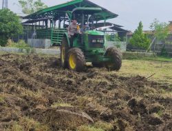 Wujudkan Ketahanan Pangan Polisi Sidoarjo Buka Lahan Tidur Jadi Produktif