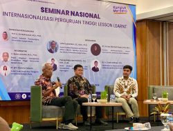 Condro Wibowo, Ph.D. Berbagi Pengalaman Tentang Internasionalisasi Perguruan Tinggi di Forum Seminar Nasional