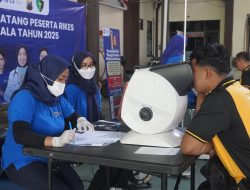 Cek Kesehatan Personil, Polres Wonogiri Gelar Rikkes Berkala