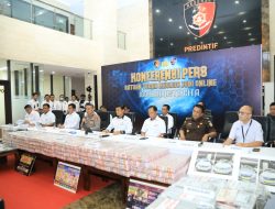 Dirtipidsiber Bareskrim Polri Ungkap Tiga Kasus Besar Judi Online Sindikat Internasional, Sita Aset Rp61 Miliar