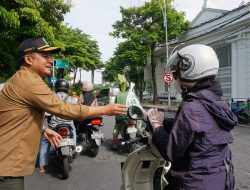 Dorong Partisipasi Masyarakat Tanam Pohon, Perhutani Divre Jatim Bagi Bibit Pohon 14.175 Plances