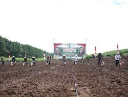 Dukung Program Swasembada Pangan, Polda Jateng Gelar Tanam Jagung Serentak di 4.906 Hektar Lahan Pertanian