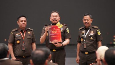 Jaksa Agung ST Burhanuddin Tutup Rakernas Dengan 8 Program Kerja Prioritas Kejaksaan