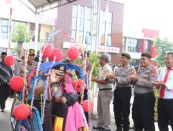 Kapolres Bojonegoro Pimpin Upacara Pelepasan Purna Tugas Anggota Polres