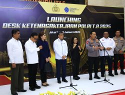 Kapolri Resmikan Desk Ketenagakerjaan Demi Beri Jaminan Perlindungan Kaum Buruh
