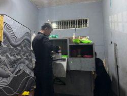 Kembali Razia Dadakan, Ini Barang-barang yang di Amankan Rutan Kelas II B Kotabumi