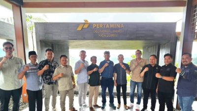 Komisi III DPRD Tanggamus Adakan Kunjungan Dapil ke PT Pertamina Giothermal Energi
