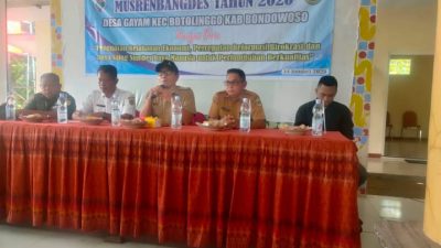 Pemdes Gayam Gelar Musrenbangdes Tahun 2026