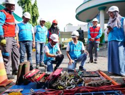 Peringati Hari K3 Nasional, PLN UP3 Sidoarjo Laksanakan Apel Gelar Pasukan dan Peralatan