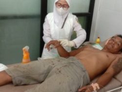 Petugas Penjaga Amal Masjid Dibacok ODGJ