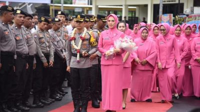 Pisah Sambut Kapolres, Babak Baru Pimpinan Polres Bondowoso