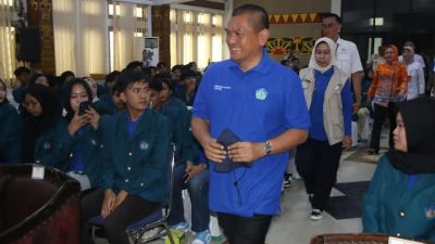 Pj. Bupati Lampung Utara Sambut 1000 Mahasiswa KKN Universitas Lampung Periode I Tahun 2025