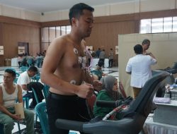 Polresta Sidoarjo Gelar Pemeriksaan Kesehatan Berkala Anggota