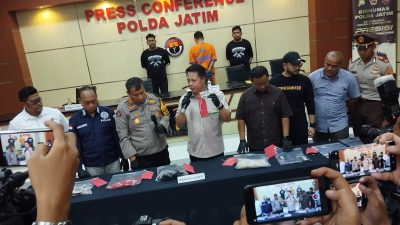 Tim Subdit Jatanras Ditreskrimum Polda Jatim Tangkap Pelaku Mutilasi