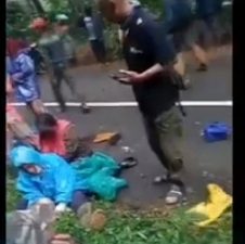 Tragedi di Kawasan Kopi, Mobil Pengangkut Pekerja Alami Kecelakaan Tunggal